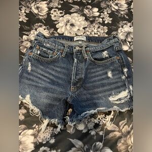 Agolde Denim shorts size 24